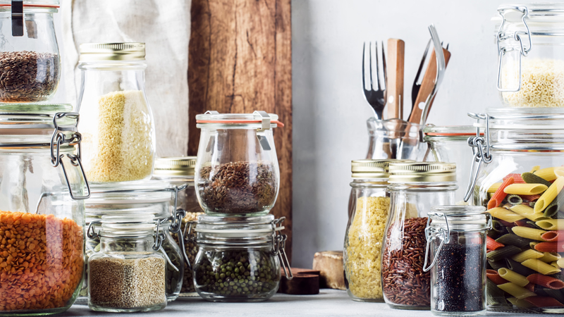 How to Organize Your Pantry with Mason Jars