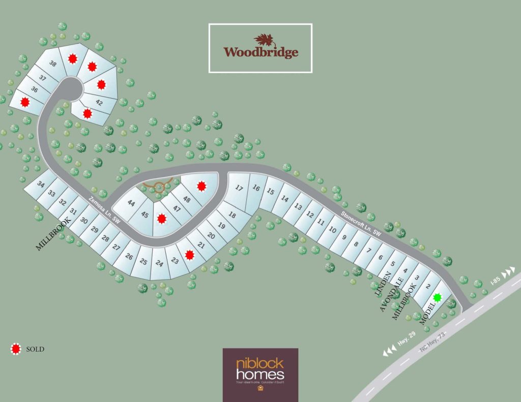 WoodbridgeMapSOLD WoodbridgeMapSOLD